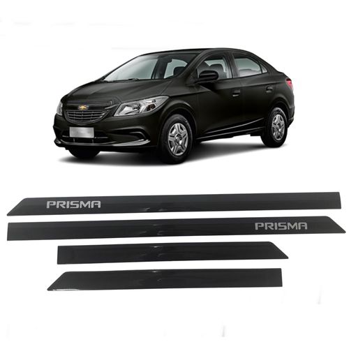 Jogo Friso Lateral Personalizado Chevrolet Novo Prisma 2013 em Diante