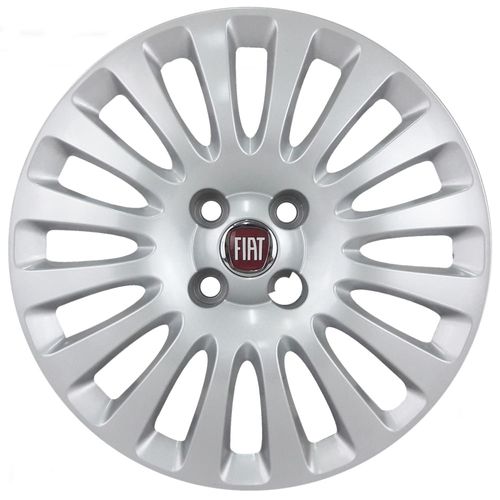Calota Aro 15 Original Fiat Punto 1.4 Attractive 2013 em Diante (Preço Unitário)