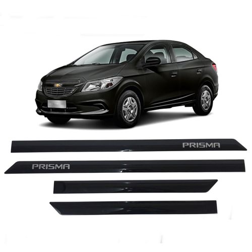 Jogo Friso Lateral Personalizado Chevrolet Novo Prisma 2013 em Diante