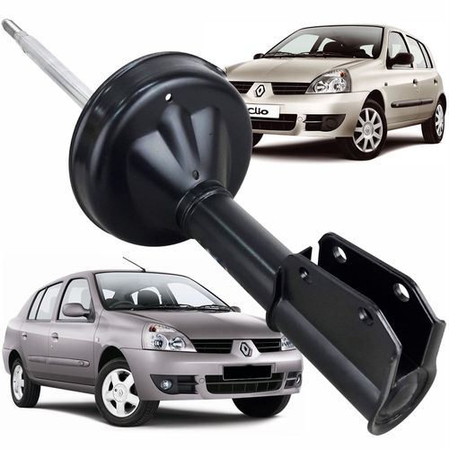 Amortecedor Dianteiro Original Renault Pressurizado Clio 1.0 Hatch e Sedan 99 até 2011