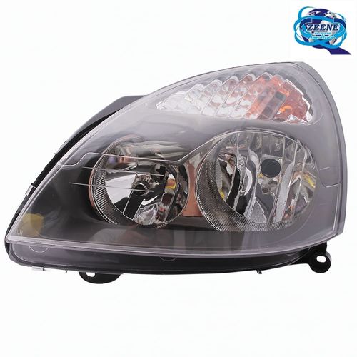 Farol Principal Duplo Máscara Cinza: Clio 2006 Até 2012
