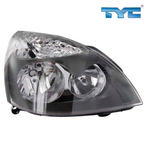 Farol Principal Máscara Cinza: Clio 2003 Até 2010