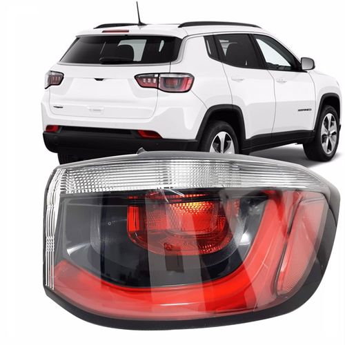 Lanterna Traseira Fixa do Canto Lado Direito Jeep Compass 2017 em Diante