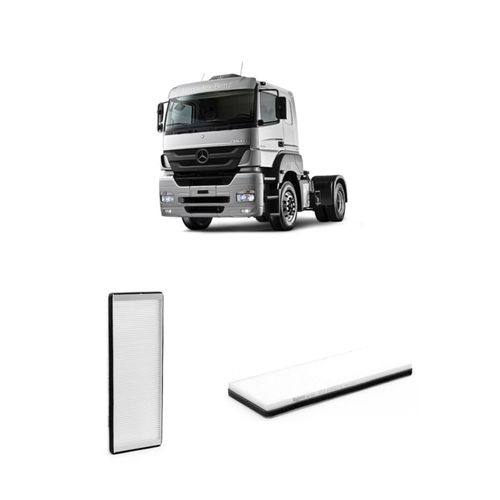 Filtro Cabine Redux32 Arc014 A9408350047 Acp969 Para Mercedes Benz Axor 1933 4x2 Cavalo Mecânico (Com Ar) De 2002 A 2022