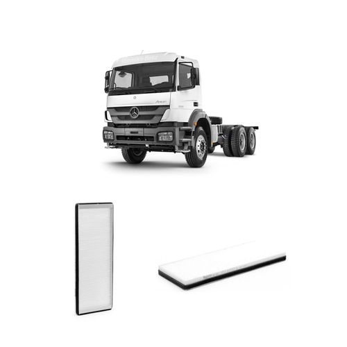 Filtro Cabine Redux32 Arc014 A9408350047 Acp969 Para Mercedes Benz Axor 3131 6x4 Plataforma Fora De Estrada (Com Ar) De 2002 A 2022