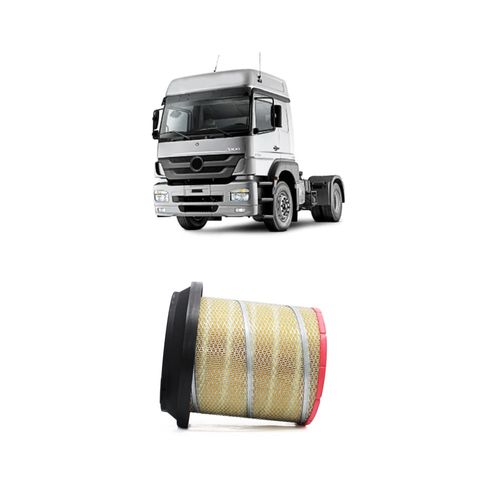 Filtro Ar Redux32 Arp44 A0040948304 Ap9496 Para Mercedes Benz Axor 2641 Om 457 La Diesel (Bluetec) De 1/2012 A 2022