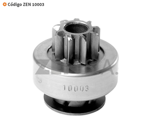 Bendix Impulsor de partida ZEN 10003 Celta Prisma Montana Strada Palio