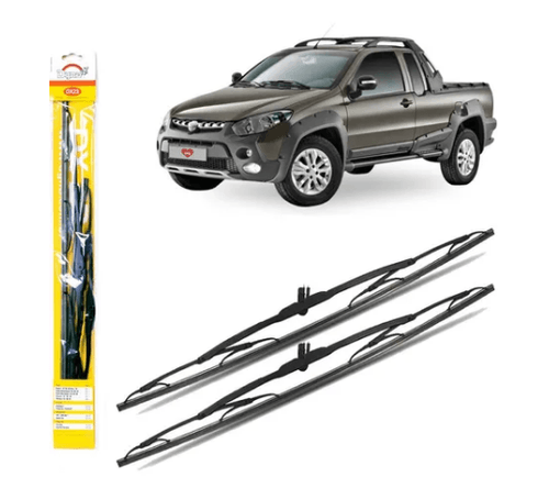 Par de Palheta Dianteira Dyna Dx23 Original 22/18 Polegadas
