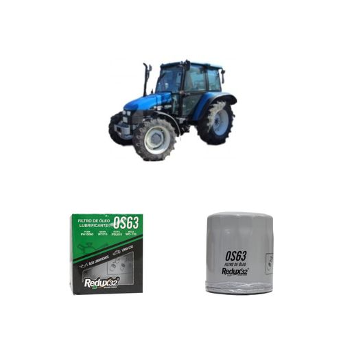 Filtro Óleo Redux32 Os63 Psl615 Para New Holland 4635 3-1995 3 Cilindros De 2000