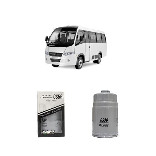 Filtro Combustível Redux32 Cs56 301155612 Psc991 Para Agrale Volare V8 4.3 L 8v D 4.10 Diesel De 2004