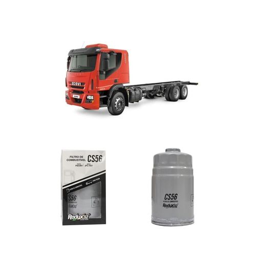 Filtro Combustível Redux32 Cs56 301155612 Psc991 Para Iveco Eurocargo Iveco 8060.45v Diesel 160e21 De 1/1998 A 5/2006