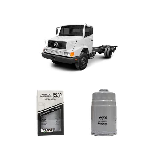 Filtro Combustível Redux32 Cs56 301155612 Psc991 Para Mercedes Benz 1214 Lk Om 366 La Diesel De 1/1996 A 2022