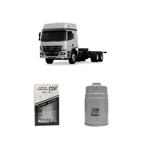 Filtro Combustível Redux32 Cs56 301155612 Psc991 Para Mercedes Benz Oh 1418 Om 366 La Diesel De 1/1995 A 2022