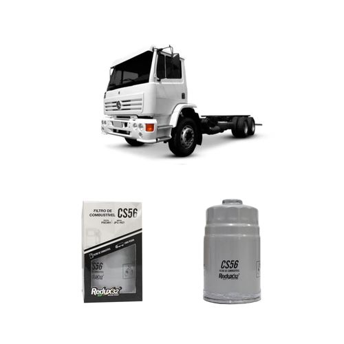 Filtro Combustível Redux32 Cs56 301155612 Psc991 Para Mercedes Benz Oh 1420 Om 366 La Diesel De 1/1998 A 2022