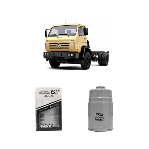 Filtro Combustível Redux32 Cs56 301155612 Psc991 Para Volkswagen 13180 Mwm 6.10 Tca Diesel Ref. Original 2td127491a De 1/2000 A 2022