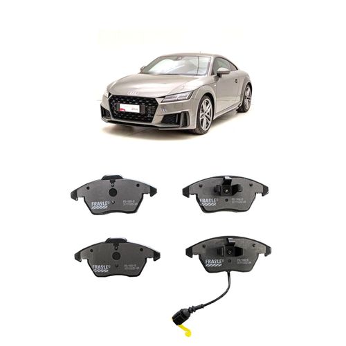 Jogo De Pastilha De Freio Dianteiro Fras-Le Pd1000b Para Audi Tt Attraction 2.0 Tfsi S-Tronic 2.0 L 16v Dohc L4 De 2015 Até 2018
