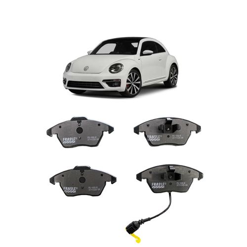 Jogo De Pastilha De Freio Dianteiro Fras-Le Pd1000b Para Volkswagen Fusca 2.0 Tsi Dsg 2.0 L 16v Dohc L4 De 2015 Até 2016