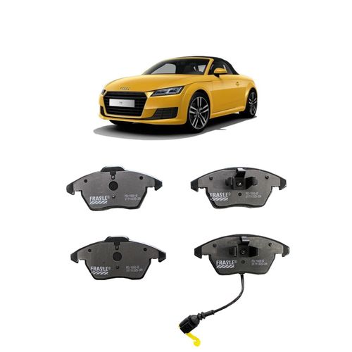 Jogo De Pastilha De Freio Dianteiro Fras-Le Pd1000b Para Audi Tts Roadster 2.0 Tfsi Quatro 2.0 L 16v Dohc L4 De 2015 Até 2018