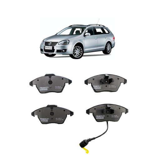 Jogo De Pastilha De Freio Dianteiro Fras-Le Pd1000b Para Volkswagen Jetta Variant 2.5 L 20v Dohc L5 De 2008 Até 2013