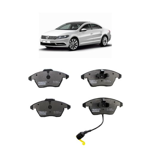 Jogo De Pastilha De Freio Dianteiro Fras-Le Pd1000b Para Volkswagen Passat Comfortline 2.0 Tsi Dsg 2.0 L 16v Dohc L4 De 2015 Até 2016