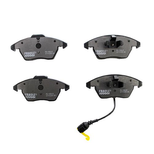 Jogo De Pastilha De Freio Dianteiro Fras-Le Pd1000b Para Volkswagen Jetta Highline 2.0 L 16v Dohc L4 De 2010 Até 2013