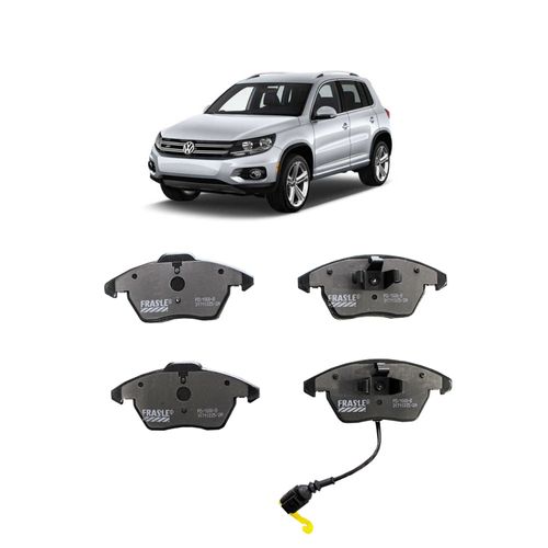 Jogo De Pastilha De Freio Dianteiro Fras-Le Pd1000b Para Volkswagen Tiguan 2.0 Tsi 2.0 L 16v Dohc L4 De 2009 Até 2011