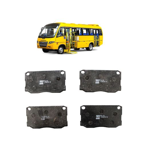 Jogo De Pastilha De Freio Dianteiro Fras-Le Pd102 Para Volare Cinco Escolar 2.8 L 16v Sohv L4 De 2016 Até 2019