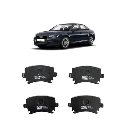 Jogo De Pastilha De Freio Traseiro Fras-Le Pd1030 Para Audi A4 2.0 Tfsi 2.0 L 16v Dohc L4 De 2005 Até 2008