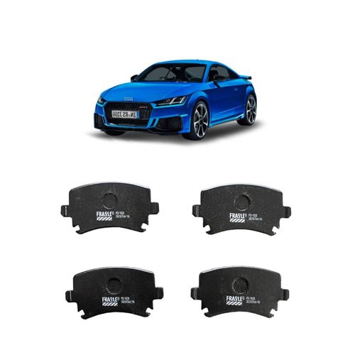 Jogo De Pastilha De Freio Traseiro Fras-Le Pd1030 Para Audi Tt Rs 2.5 Tfsi Quattro S-Tronic 2.5 L 20v Dohc L5 De 2013 Até 2015