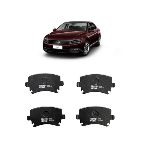 Jogo De Pastilha De Freio Traseiro Fras-Le Pd1030 Para Volkswagen Passat Variant R-Line Tsi 2.0 L 16v Dohc L4 De 2014 Até 2015