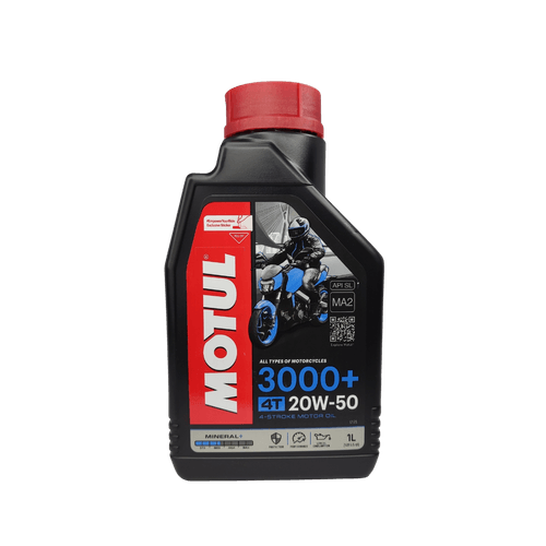 Óleo Lubrificante 4T 3000+ 20w50 - Motul