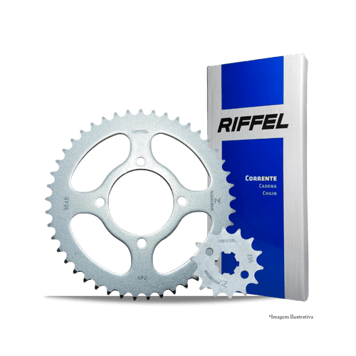 Kit Transmissão Ybr 125 Titanium - Riffel