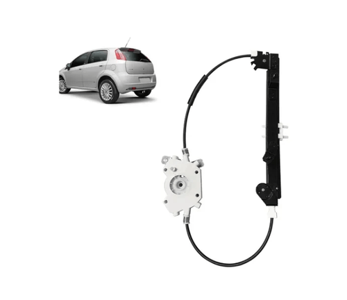 Maquina Vidro Punto Traseira Todos Direita P/motor Original