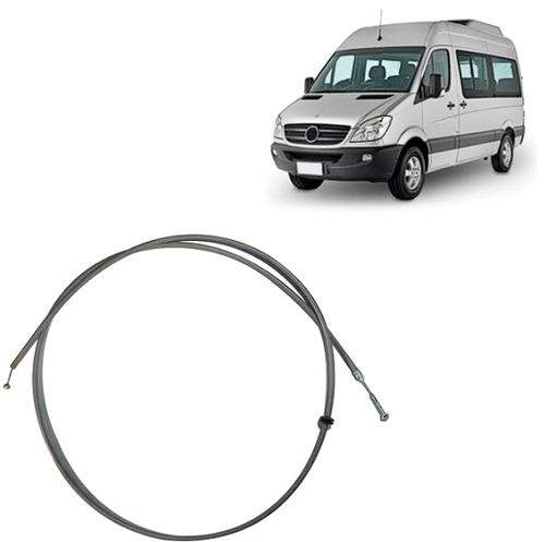 Cabo Abertura Capô Van Mercedes Sprinter 2012/.. S/ Alavanca