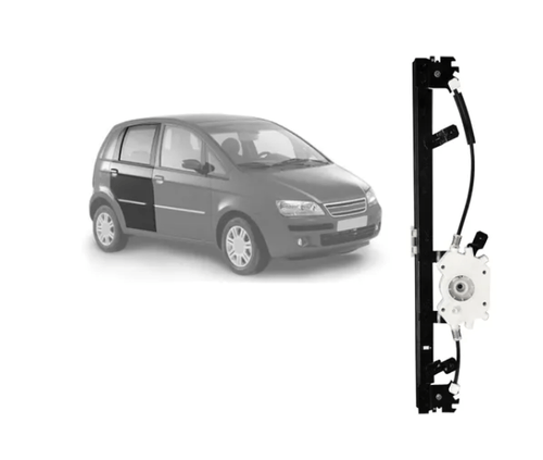 Maquina Vidro Idea Traseiro Esq 2006 A 2016 P/ Motor Orig