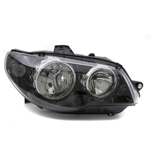 Farol Lado Direito Duplo H7 Máscara Negra Canhão Metalizado Palio 2005 até 2018