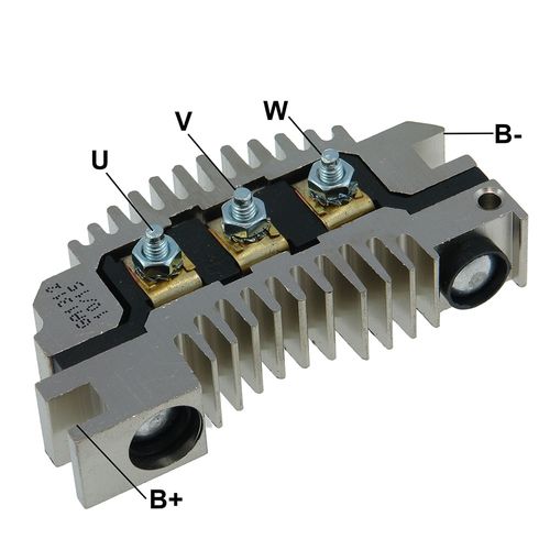 PLACA DE DIODO ALT. CHEVETTE 73 74 75 76 77 78 79 80 - 120A - 61328 - GA1312