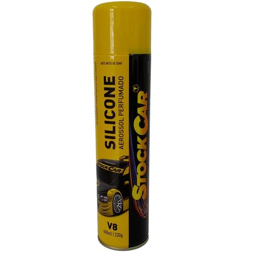 Silicone Aerosol Perfumado V8 400ml - Stock Car