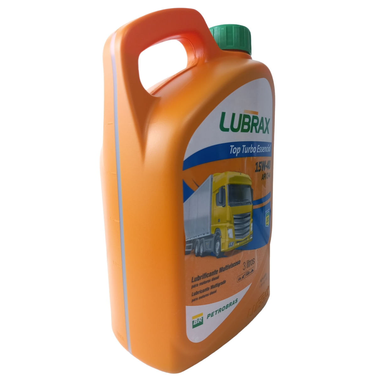 Óleo Motor Diesel 15W40 Top Turbo LUBRAX BR PETROBRAS - 20 Litros