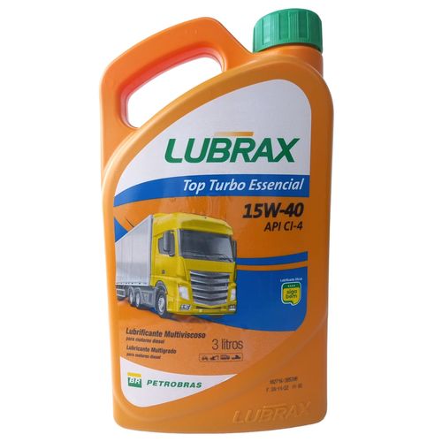 Óleo Motor 3 Litros Diesel Lubrax Extra Turbo 15W40 CG4 - Petrobras  3L