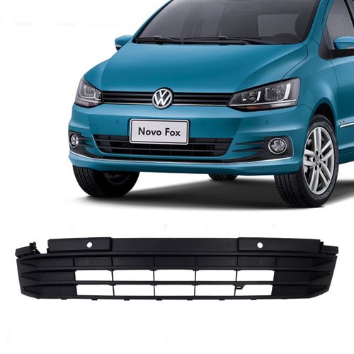 Grade Central do Parachoque Dianteiro Original Volkswagen Novo Fox 2015 em Diante
