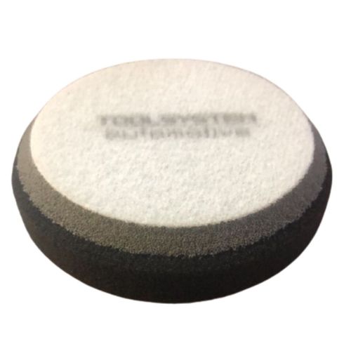 BOINA DE ESPUMA PRETA PARA PLÁSTICOS PINTADOS 3 POLEGADAS 88/20MM TOOLSYSTEM