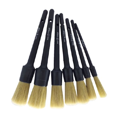 KIT DE PINCEIS PARA DETALHAMENTO EXTERNO COM 7 UNIDADES SIGMA TOOLS