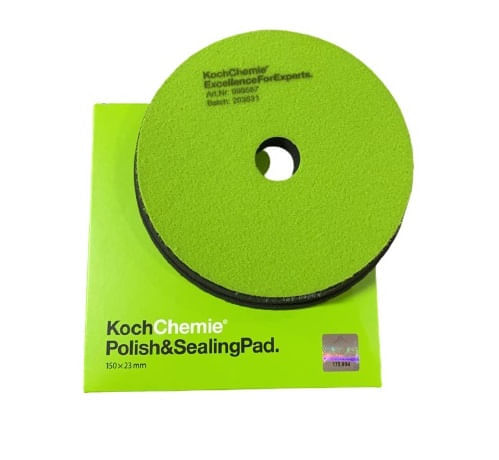BOINA VERDE POLISH & SEALING PAD 6 POLEGADAS 150x23mm KOCH CHEMIE