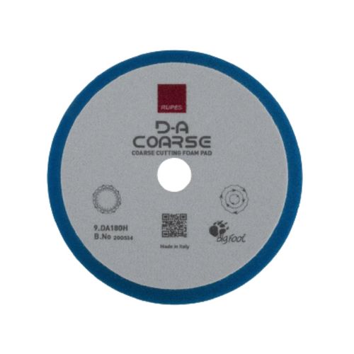 BOINA DE ESPUMA AZUL D-A COARSE CORTE 6 POLEGADAS 9.DA180H RUPES