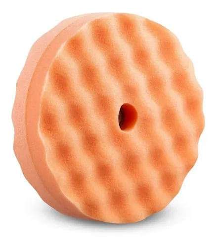 BOINA DE ESPUMA ONDULADA LARANJA CORTE 6 POLEGADAS RENOVE