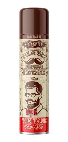 SILICONE PERFUMADO AEROSSOL VINTAGE DESTAQUE 400ML 230G CENTRALSUL