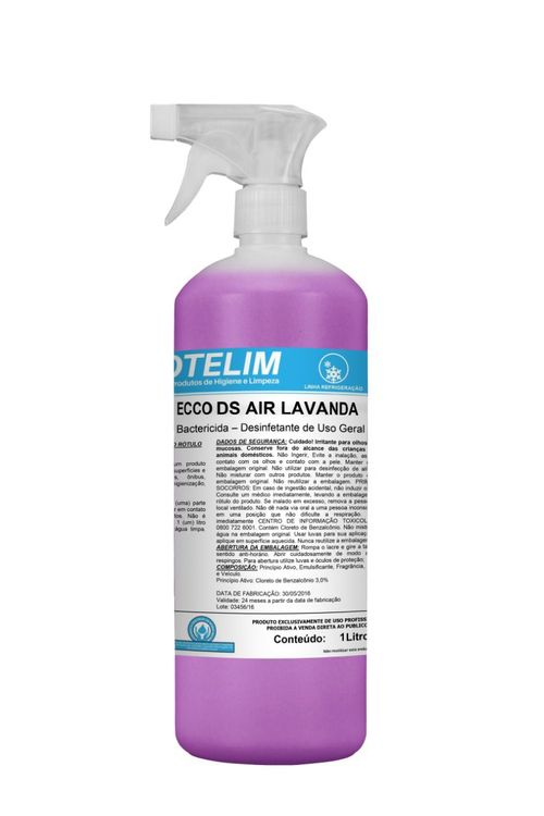 DESINFETANTE PROT ECCO DS AIR LAVANDA 1LT PROTELIM