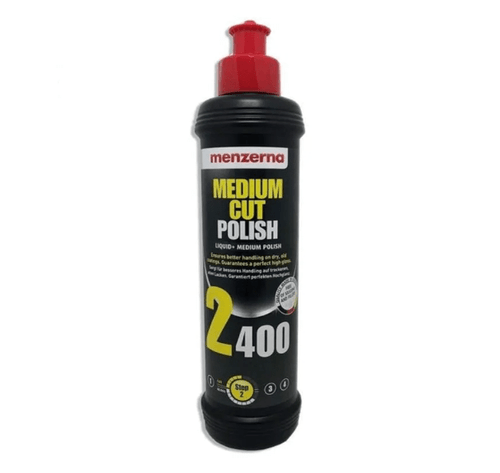 COMPOSTO DE REFINO MEDIUM CUT POLISH 2400 250ML MENZERNA