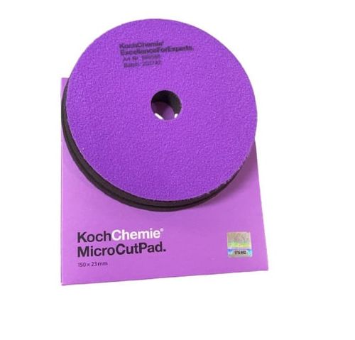 BOINA ROXA MICRO CUT PAD LUSTRO E MICRO CORTE 6 POLEGADAS 150x23mm KOCH CHEMIE
